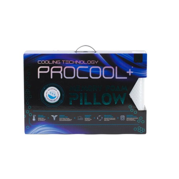 PROCOOL White Memory Foam Pillow